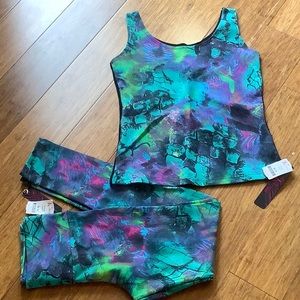 Romance Fitness Tank Top and Leggings